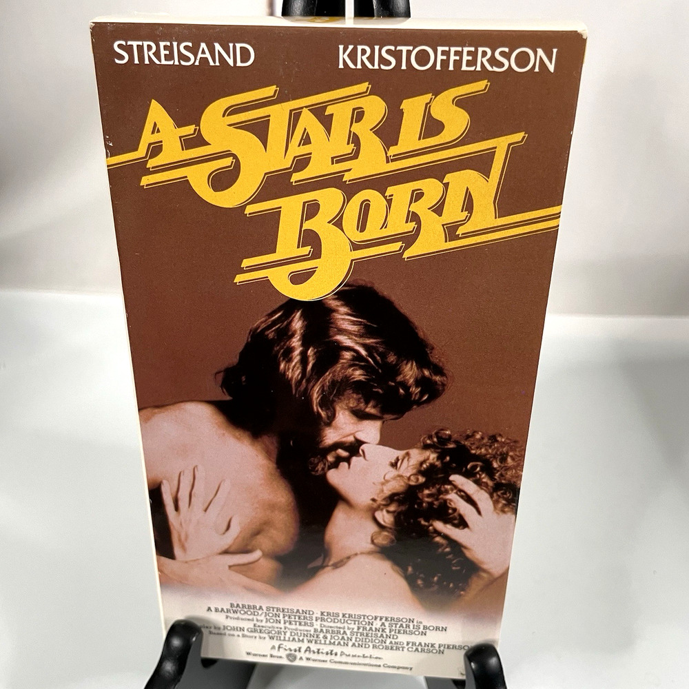 Warner Home Video A Star Is Born VHS 1976 R NTSC Hi-Fi Musical Streisand